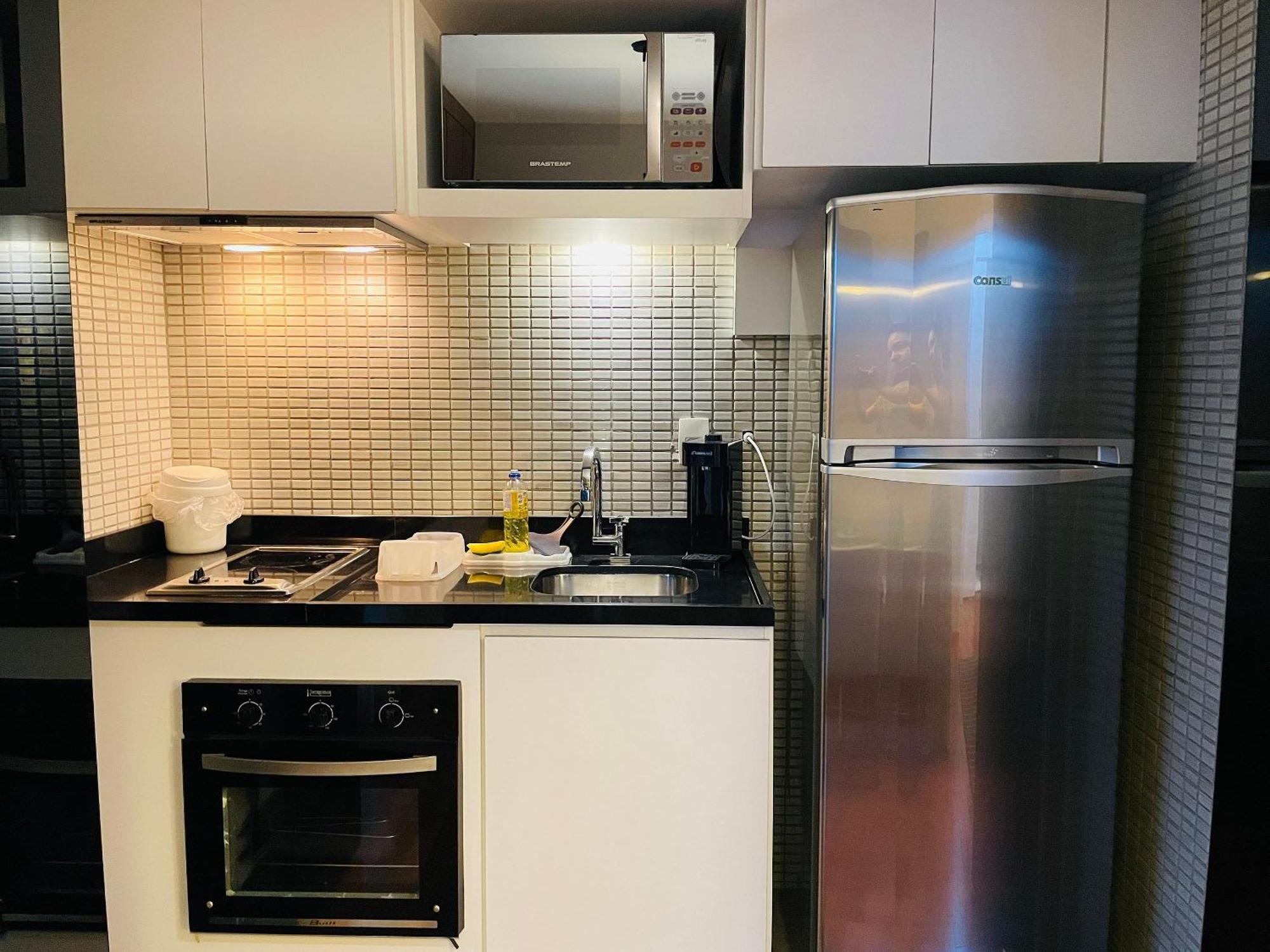 Morada Estanconfor Berrini - Flat Em Hotel Premium No Brooklin Sao Paulo Dış mekan fotoğraf
