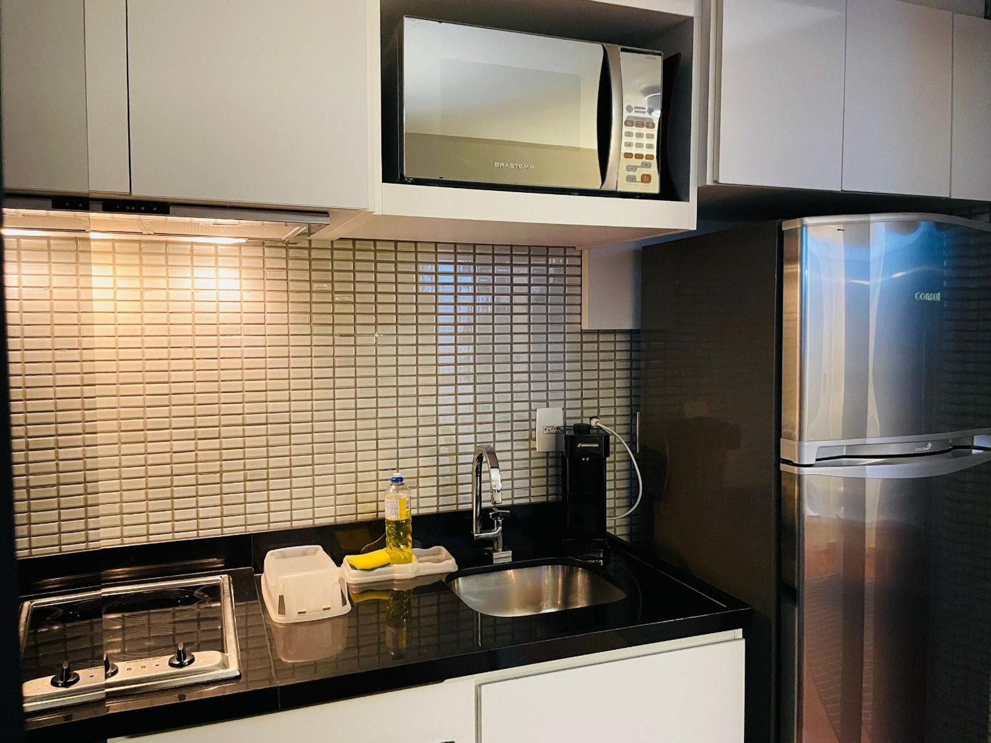 Morada Estanconfor Berrini - Flat Em Hotel Premium No Brooklin Sao Paulo Dış mekan fotoğraf